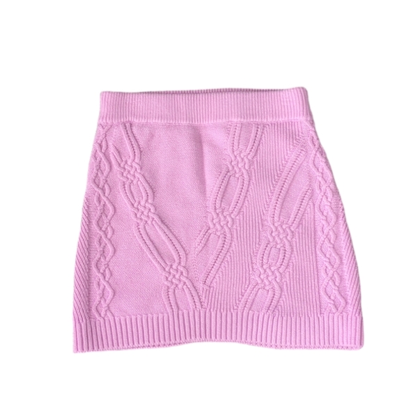 Maeve knit pink skirt size small antheopologie - Picture 2 of 5